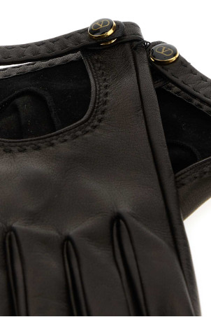 Black leather gloves VALENTINO GARAVANI (7W2GBA00LDU) Black leather gloves VALENTINO GARAVANI (7W2GBA00LDU)