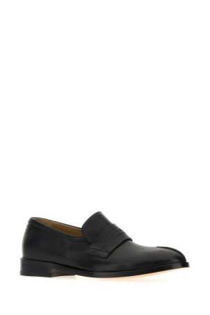 Black leather loafers MM6 MAISON MARGIELA (S59WR0096P5000) Black leather loafers MM6 MAISON MARGIELA (S59WR0096P5000)