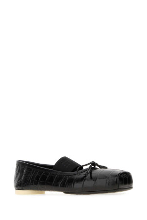 Black leather ballerinas MM6 MAISON MARGIELA (S59WZ0103P7436)
