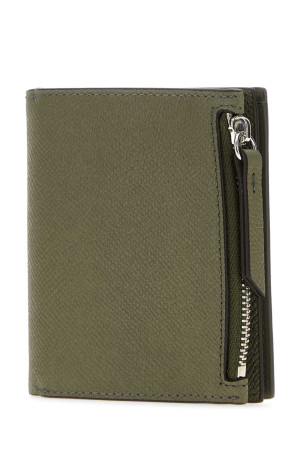 Army green leather wallet MAISON MARGIELA (SA1UI0020P4745)
