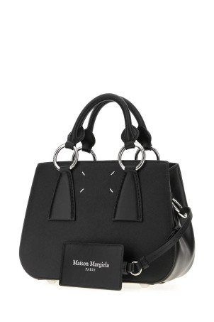 Black leather handbag MAISON MARGIELA (SB1WD0048P7275)