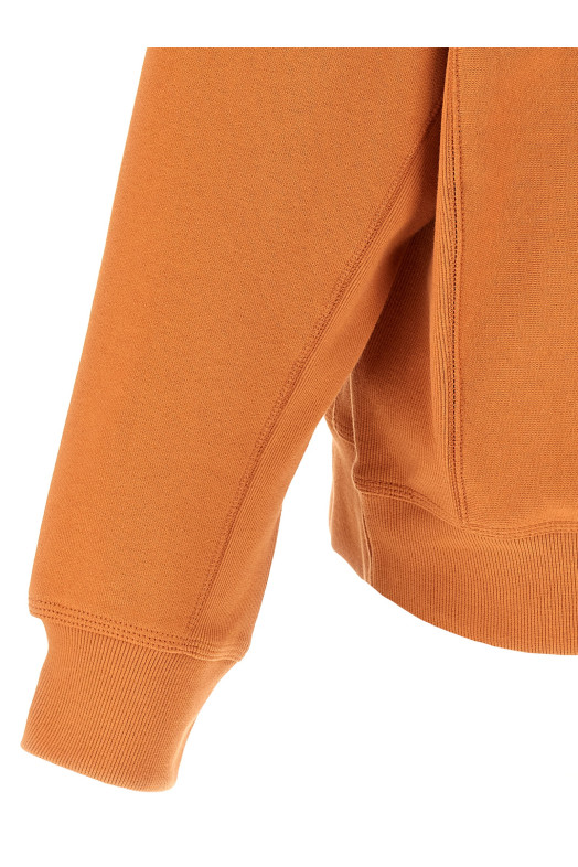 Толстовка с капюшоном «American Script» оранжевого цвета I0282792ZYXX