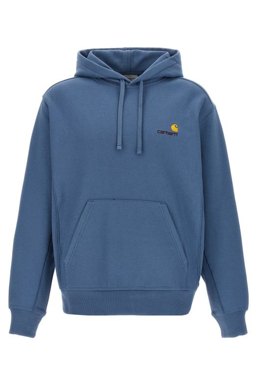 Толстовка с капюшоном «American Script» Синяя I0282791YIXX