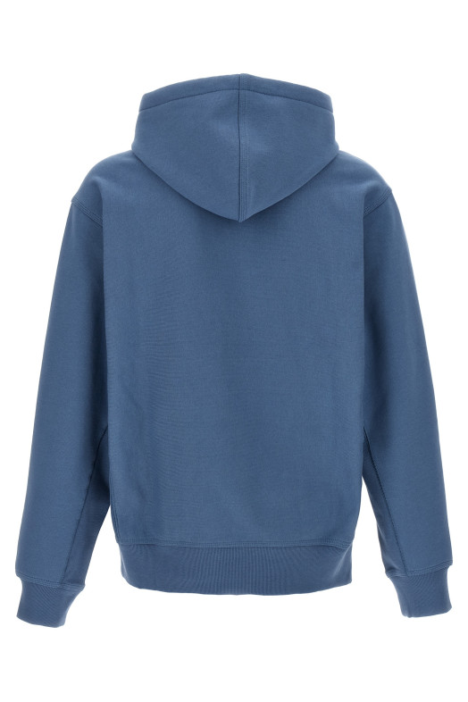 Толстовка с капюшоном «American Script» Синяя I0282791YIXX