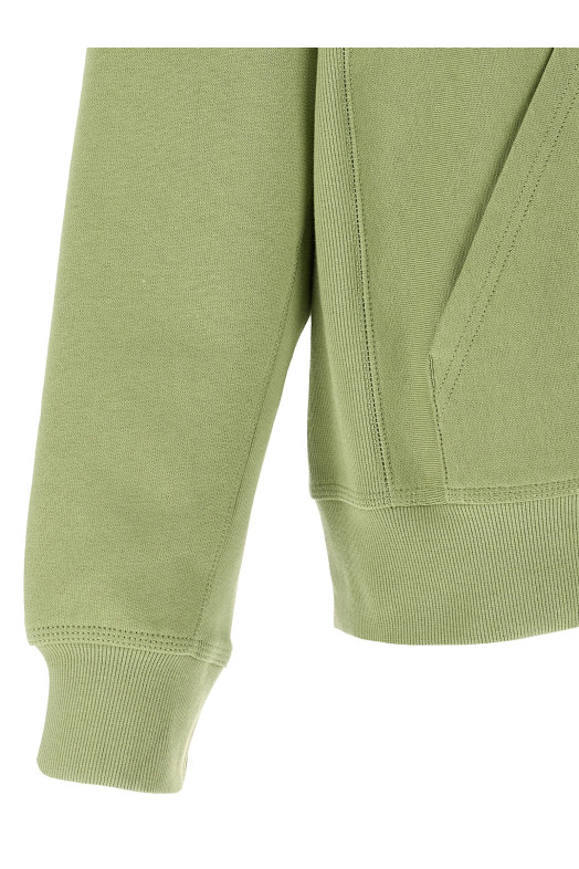 Толстовка с капюшоном «American Script» Зеленая I028279UVXX