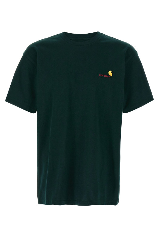 'American Script' T-shirt Green