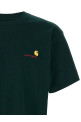 'American Script' T-shirt Green