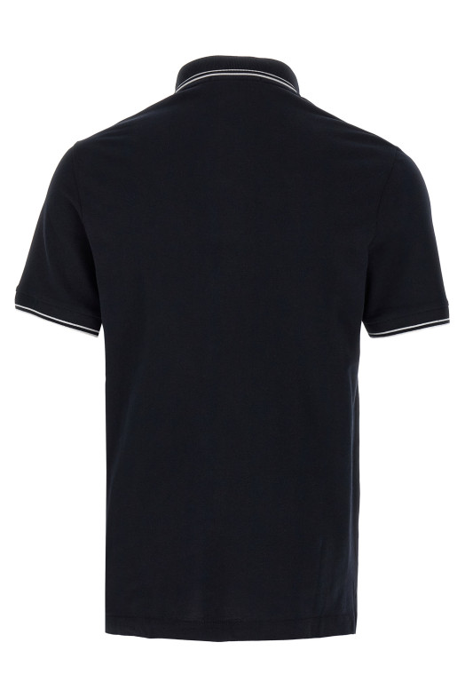 Поло з логотипом, синє STONE ISLAND K2S152200007S0018V0020