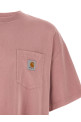 'Hudson Pocket' T-shirt Pink