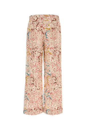 Брюки из конопли с принтом VALENTINO GARAVANI (7V3RBJ70AYW)