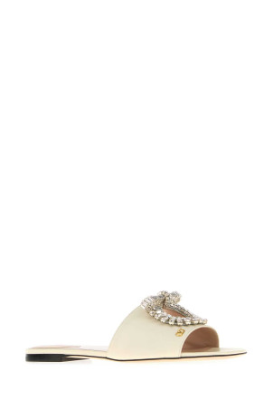 Ivory leather slippers VALENTINO GARAVANI (7W2S0MQ9EXS) Ivory leather slippers VALENTINO GARAVANI (7W2S0MQ9EXS)
