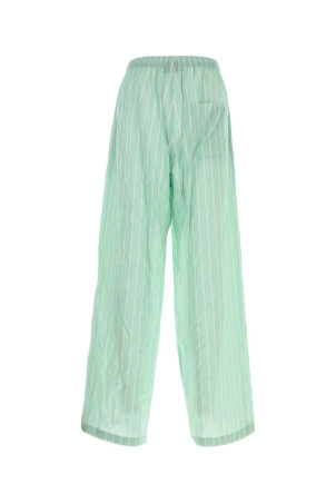 Вишиті піжамні штани з купрової суміші BALENCIAGA (838817TSM03)