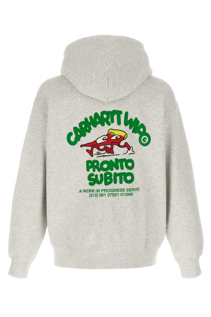 'Hooded Pronto' sweatshirt Gray 'Hooded Pronto' sweatshirt Gray