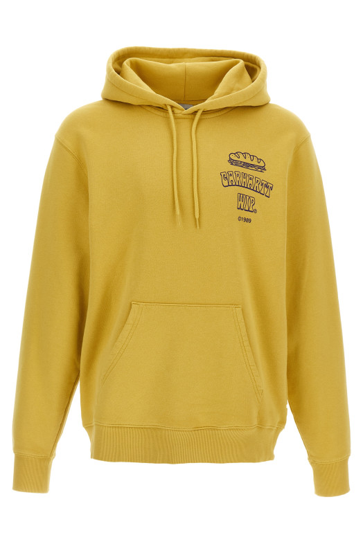 Толстовка с капюшоном «Сэндвич» Желтый I03527736CXX
