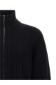 Ребристый кардиган Черный ROBERTO COLLINA 253M02108M0209