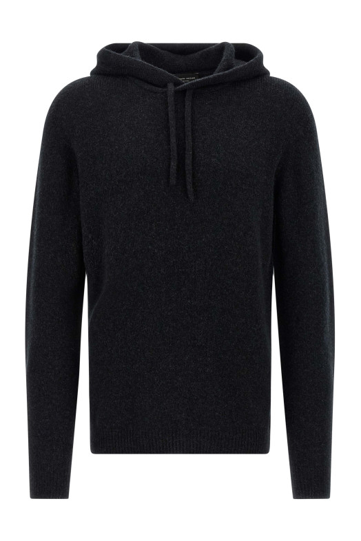 Hooded sweater Black Hooded sweater Black