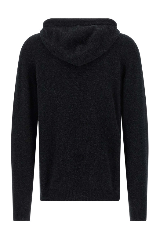 Hooded sweater Black Hooded sweater Black