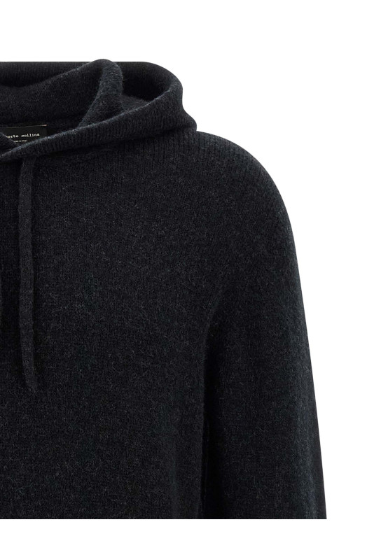Hooded sweater Black Hooded sweater Black