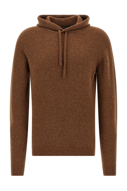 Hooded sweater Brown Hooded sweater Brown