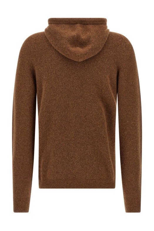 Hooded sweater Brown Hooded sweater Brown