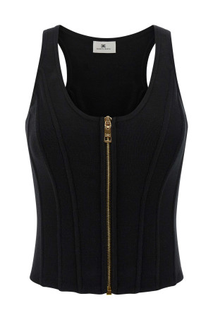 Бюстье-топ черного цвета ELISABETTA FRANCHI TK57S57E2110 Бюстье-топ черного цвета ELISABETTA FRANCHI TK57S57E2110