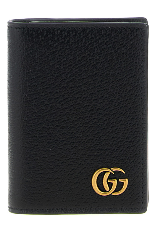 'GG Marmont' business card holder Black 'GG Marmont' business card holder Black