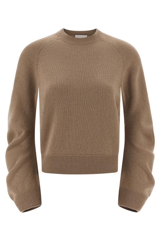 Свитер с изогнутыми рукавами Бежевый NUDE 1101W2553640