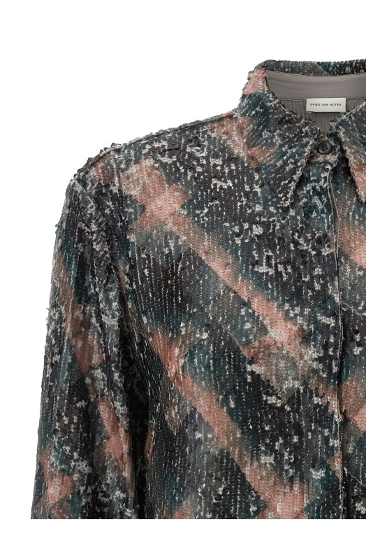 'Chowy EMB' shirt Green 'Chowy EMB' shirt Green