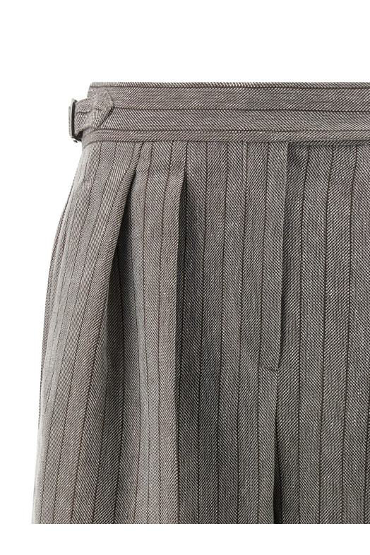 Бермуды с рисунком «елочка» Разноцветные BRUNELLO CUCINELLI MP520P8768C241 Бермуды с рисунком «елочка» Разноцветные BRUNELLO CUCINELLI MP520P8768C241