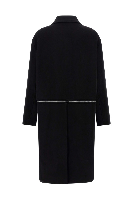 'Blixa Jumbo Mac' coat Black