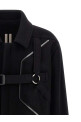 'Blixa Jumbo Mac' coat Black