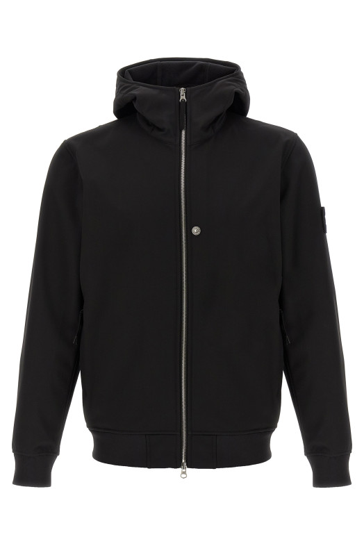 'Soft Shell-R e.dye®Technology' jacket Black