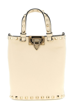Valentino Garavani 'Rockstud' pouch White Valentino Garavani 'Rockstud' pouch White