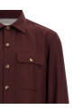Flannel overshirt Bordeaux Flannel overshirt Bordeaux