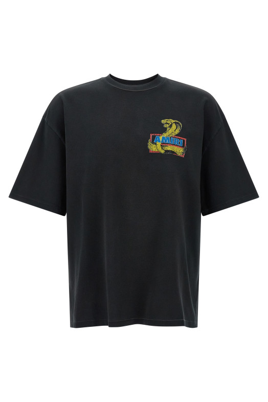 'Amiri Crystal Cobra' T-shirt Black 'Amiri Crystal Cobra' T-shirt Black