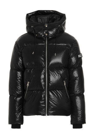 Logo patch down jacket Black Logo patch down jacket Black