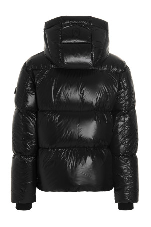 Logo patch down jacket Black Logo patch down jacket Black