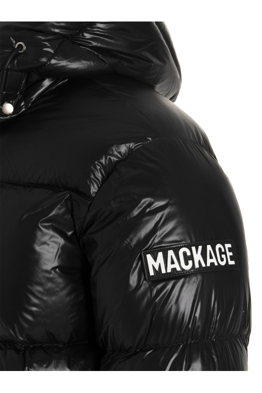 Куртка з логотипом Чорна MACKAGE KENTZC0001 Куртка з логотипом Чорна MACKAGE KENTZC0001