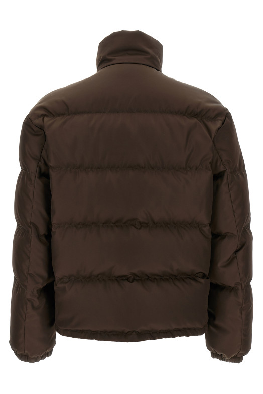 Logo down jacket  Brown Logo down jacket  Brown