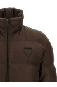Logo down jacket  Brown Logo down jacket  Brown