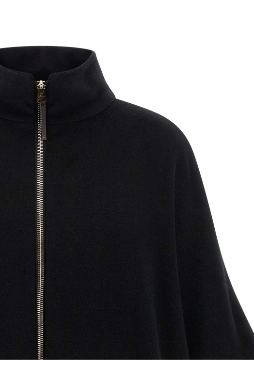 Куртка с капюшоном Черная HERNO PI002147D333139300