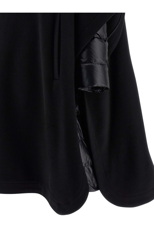 Куртка с капюшоном Черная HERNO PI002147D333139300