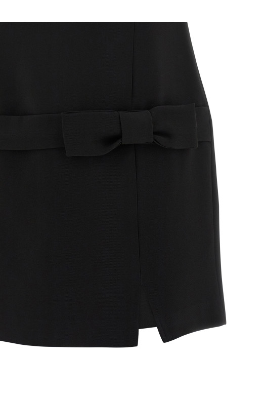 Bow dress Black