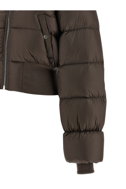 Куртка-бомбер Сіра RICK OWENS RP02E4775NPD378