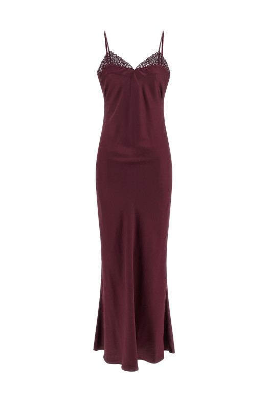 Slip dress Bordeaux Slip dress Bordeaux