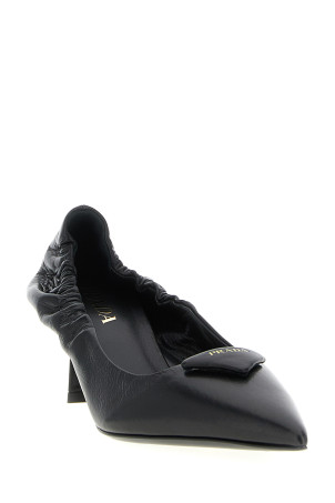 Шкіряні туфлі Чорні PRADA 1I188OF055070F0002 Шкіряні туфлі Чорні PRADA 1I188OF055070F0002