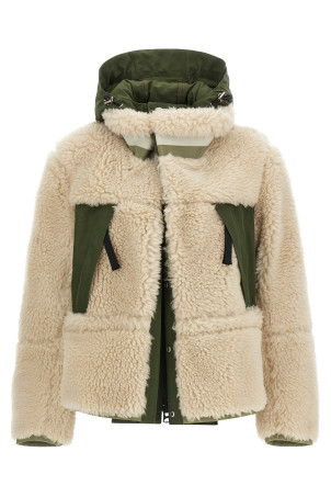 Блузон Teddy Білий SACAI 2508076063 Блузон Teddy Білий SACAI 2508076063