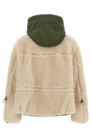 Блузон Teddy Білий SACAI 2508076063 Блузон Teddy Білий SACAI 2508076063
