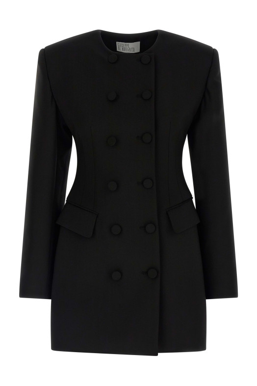 Блейзер-сукня Чорний GIUSEPPE DI MORABITO 05FWJA12205327A99 Блейзер-сукня Чорний GIUSEPPE DI MORABITO 05FWJA12205327A99