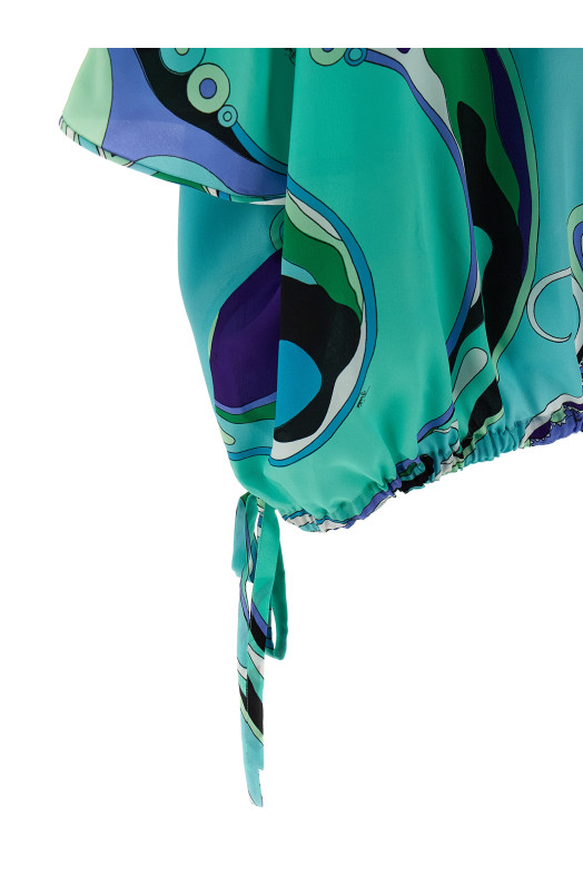 Блуза Orchid Multicolor EMILIO PUCCI 5HRM515H733025